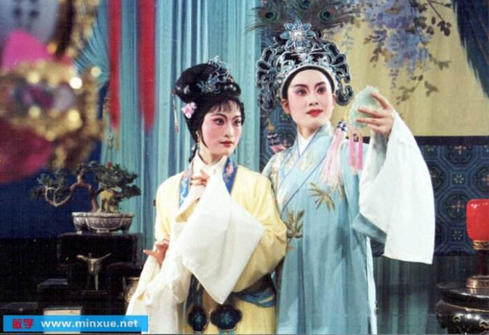 越剧演员王君安李敏