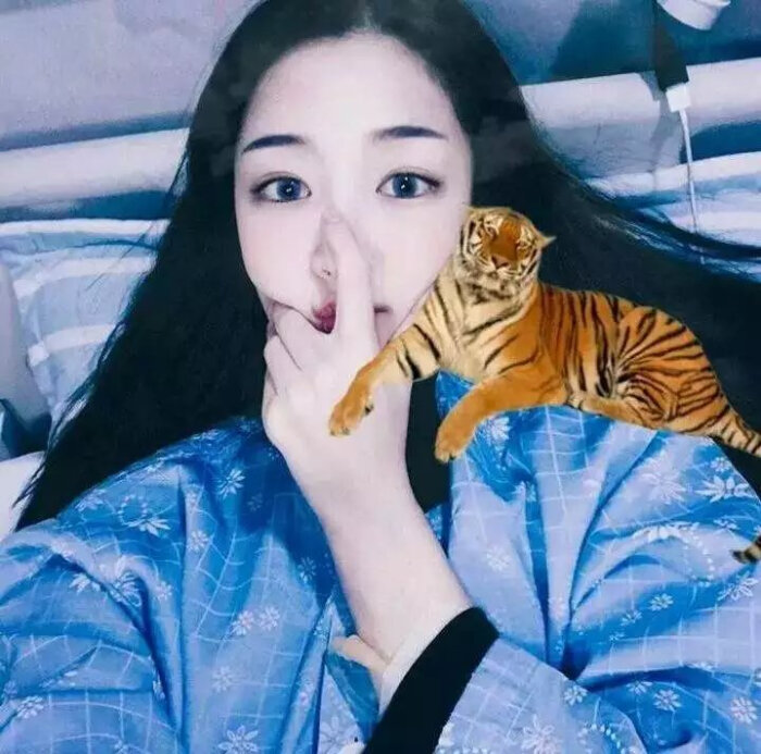 『江屿』小仙女的蓝色系头像图源qq侵权歉删