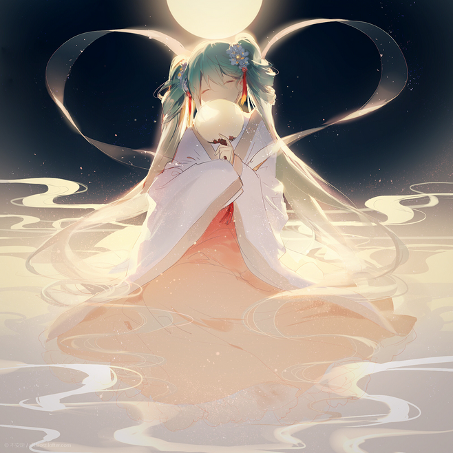 中秋嫦娥初音miku