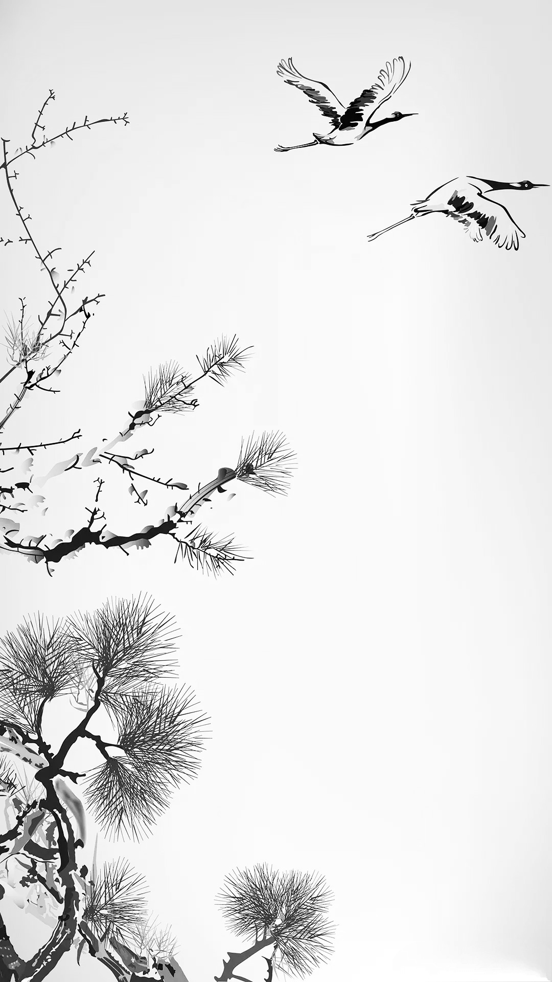 壁纸 古风 鹤