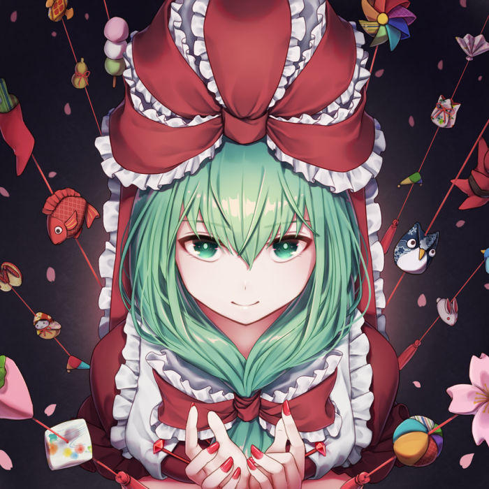 つるし雏东方雏祭り键山雏 作者id=6066544 东方project 侵删(_ _)