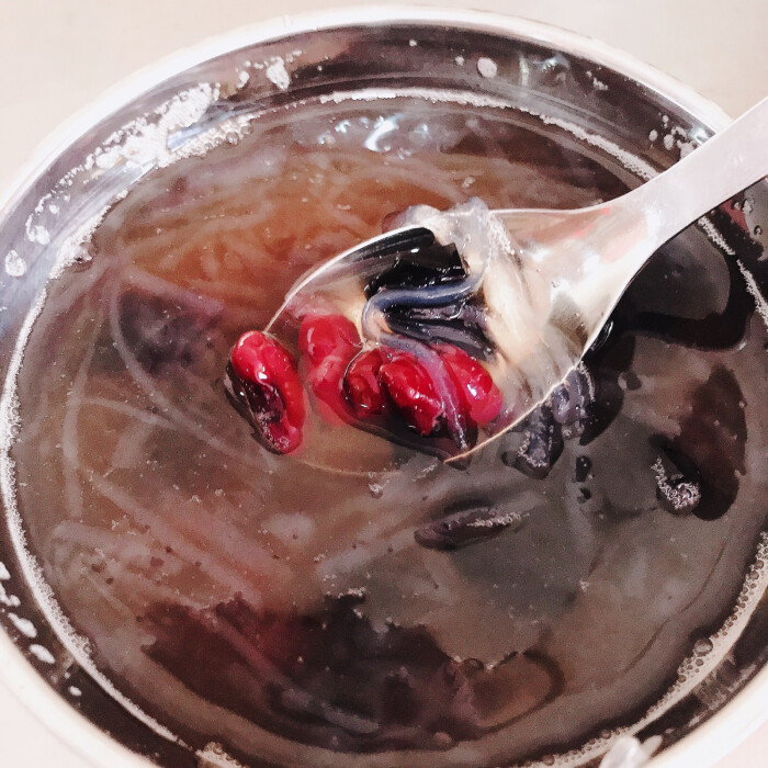 泉州 石花膏#红豆仙草还有一个emmm完全不记得蜂蜜水 下肚完全舒爽