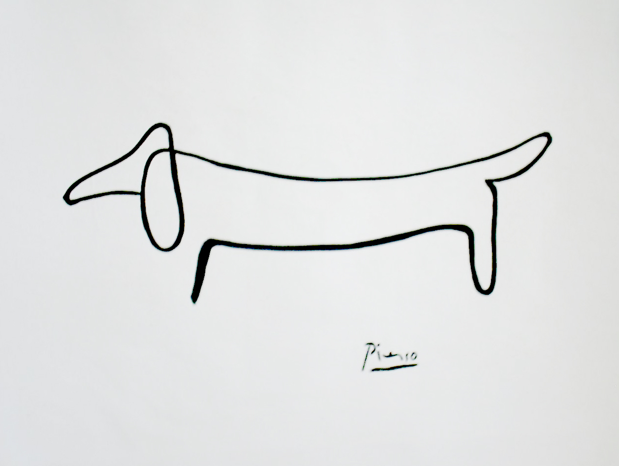 毕加索的兰普狗图片