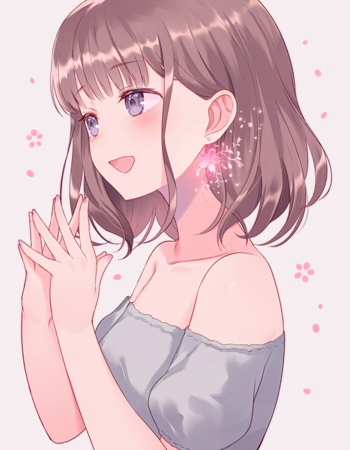 动漫 樱花 女
