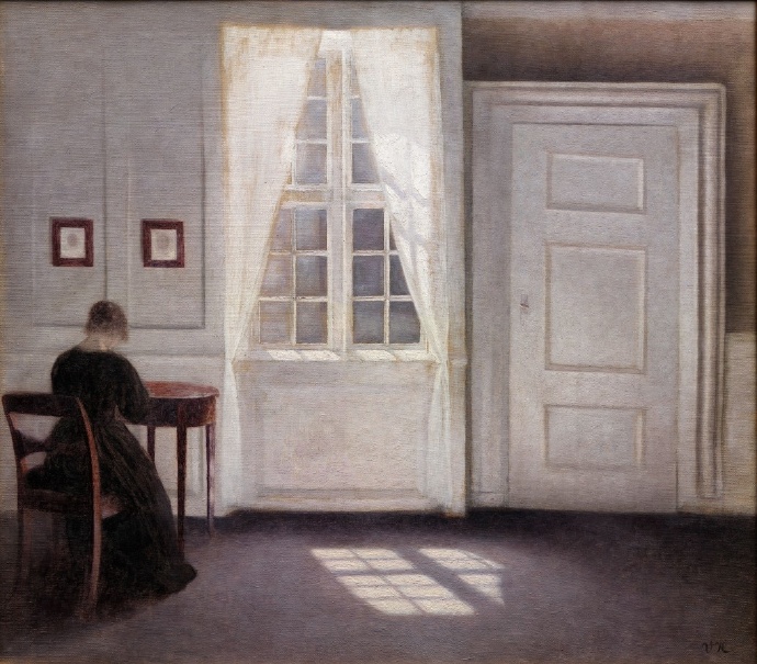 vilhelm hammersh03i(1864 – 1916),丹麦画家.