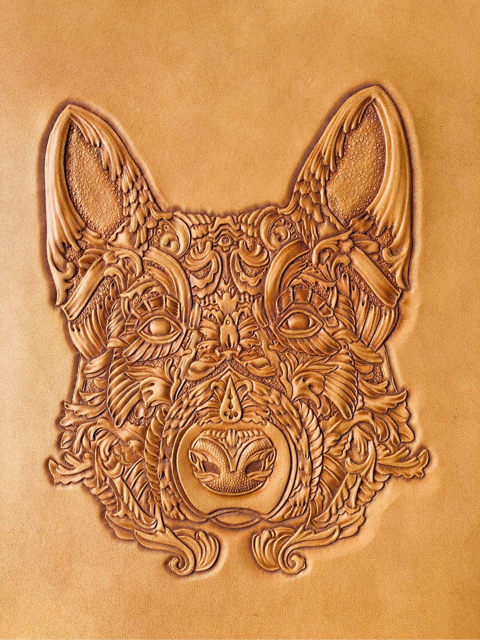 工作室皮雕课件