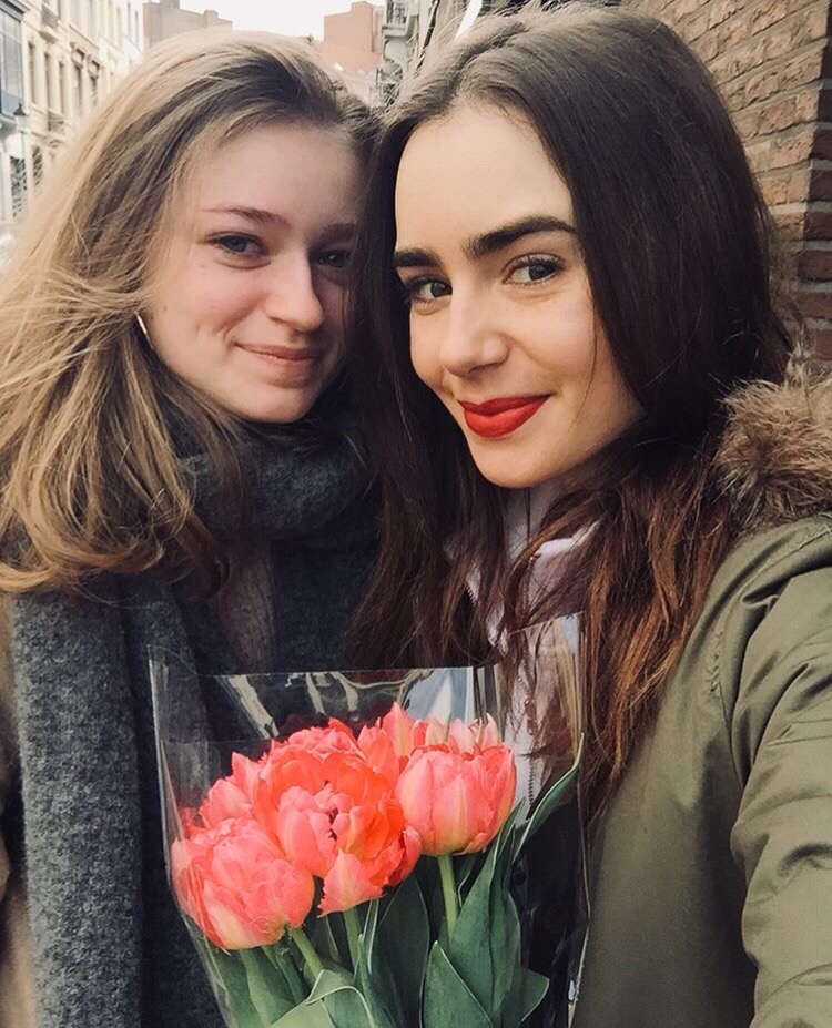 lily collins ins