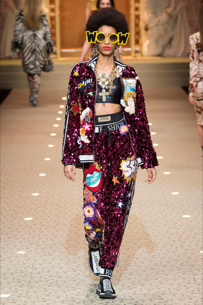 dolce & gabbana (杜嘉班纳)2018米兰时装周秋冬高级成衣发布秀