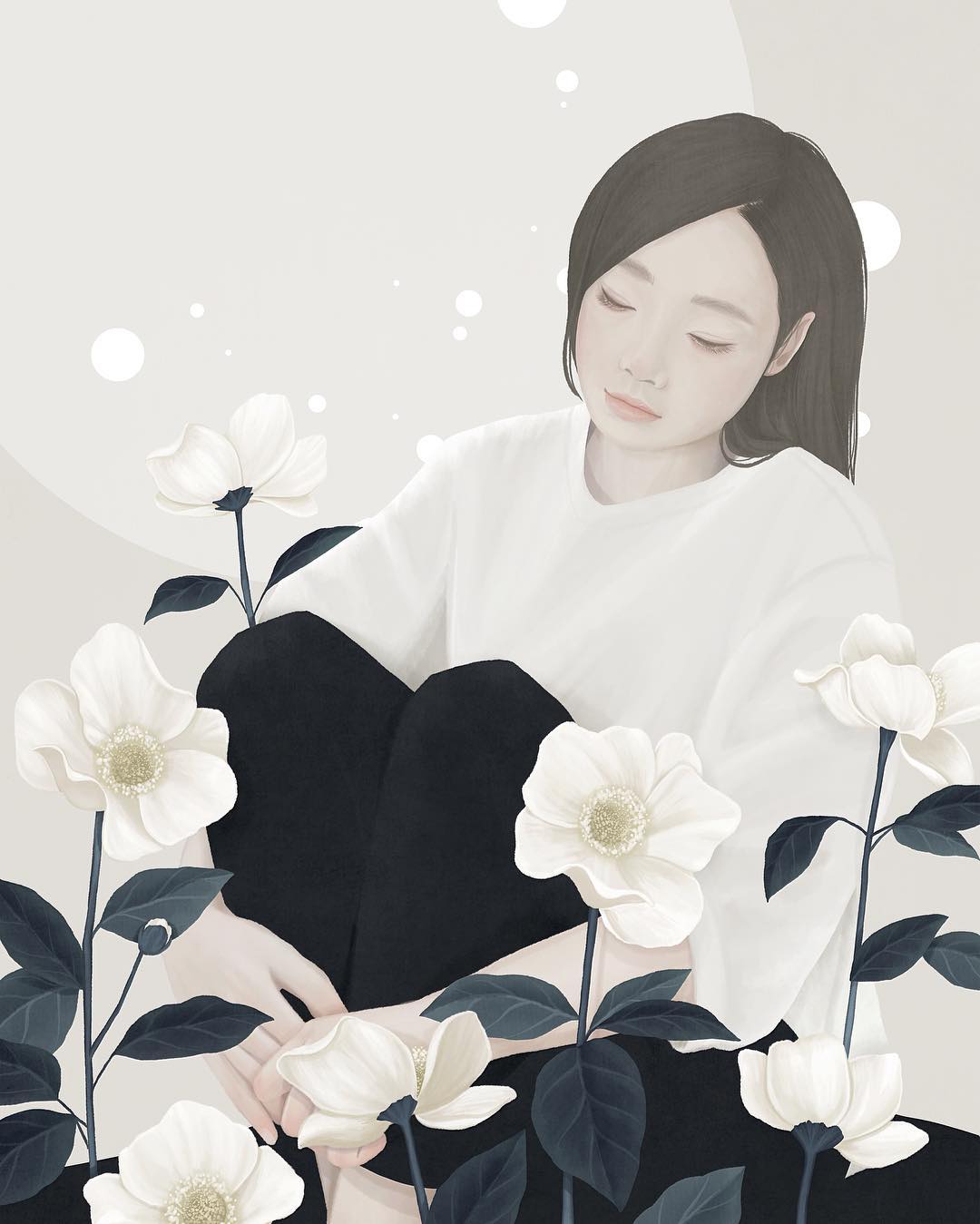 画师插画ensee图片