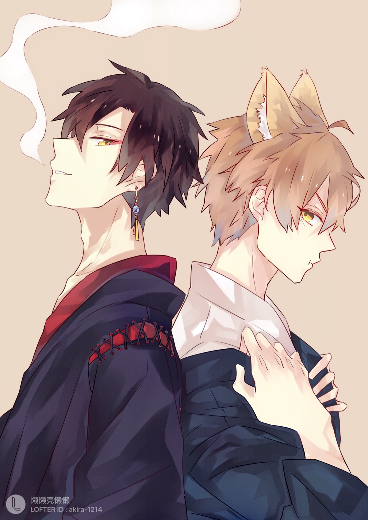 双人,二次元壁纸