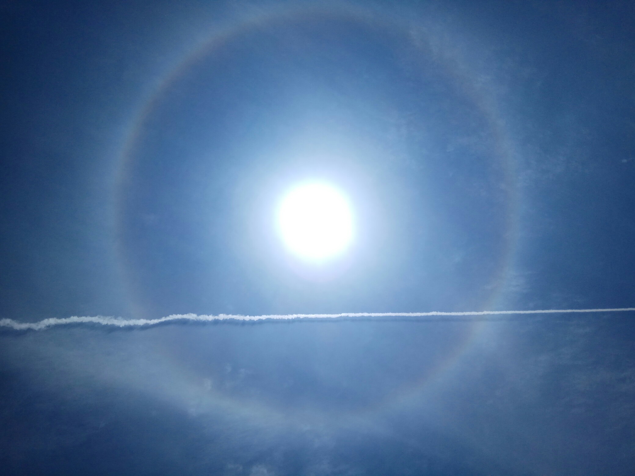 日晕 飞机线 坐标【贵州·贵阳】贵阳一中高二组团五楼天台