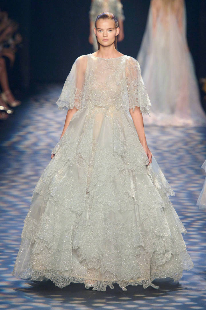 marchesa spring 唯美仙女裙 浪漫而梦幻