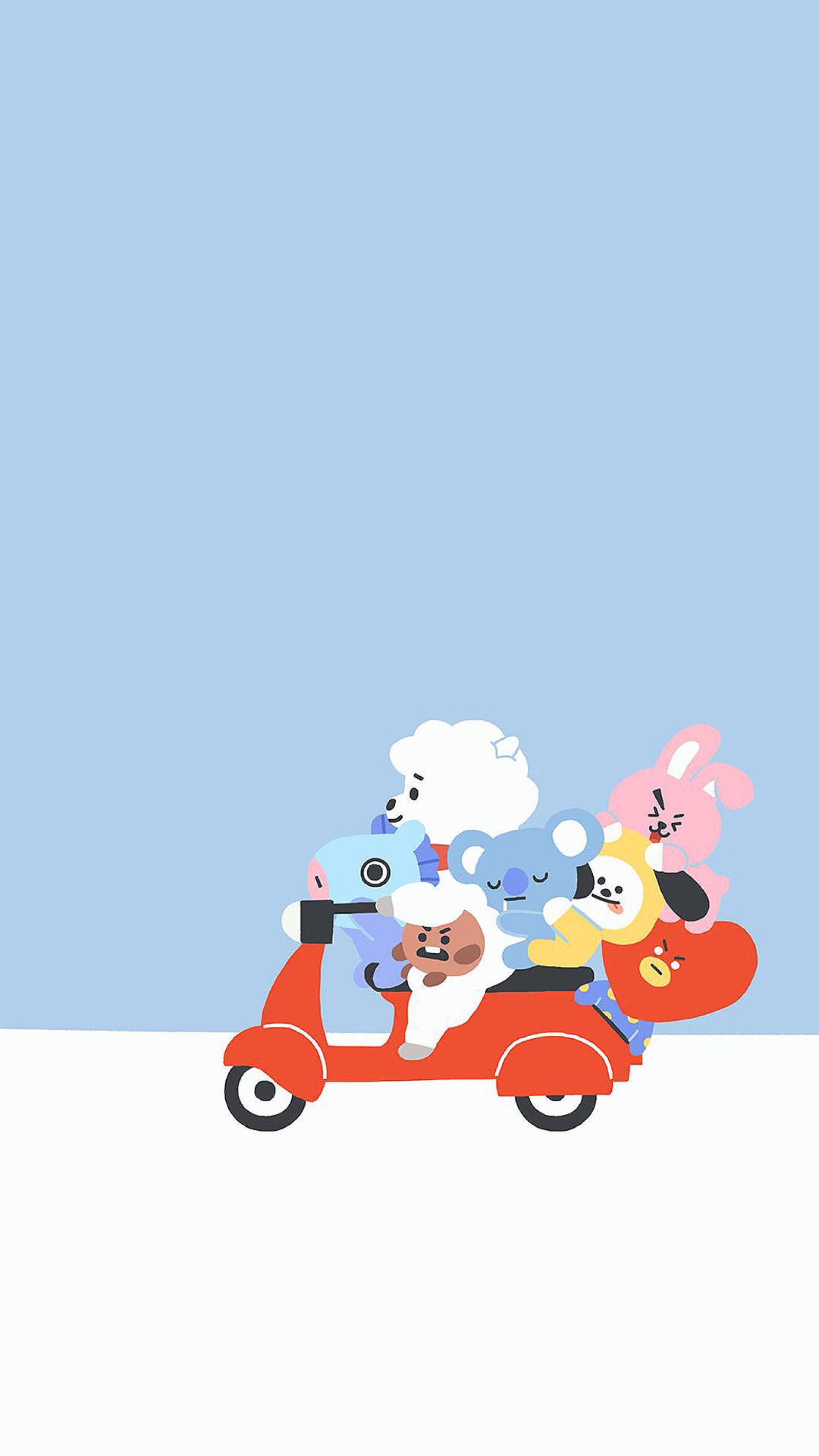 bt21手机壁纸图片