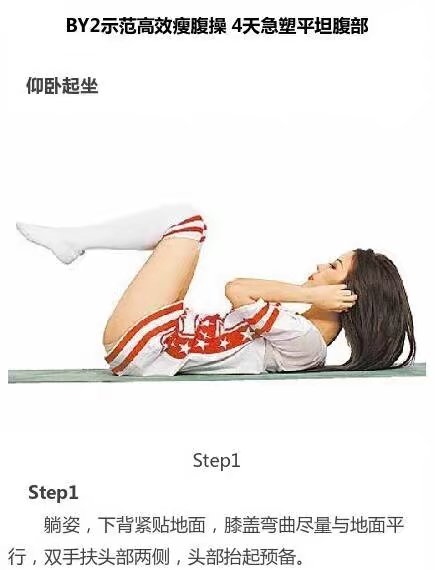 【by2示范高效瘦腹操4天急塑平坦腹部】女…-堆糖瘦减肥祖哥享图片
