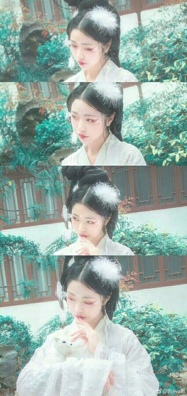 染烟暮笙‖古风 壁纸 短句 唯美 汉服 侵删 拼接图