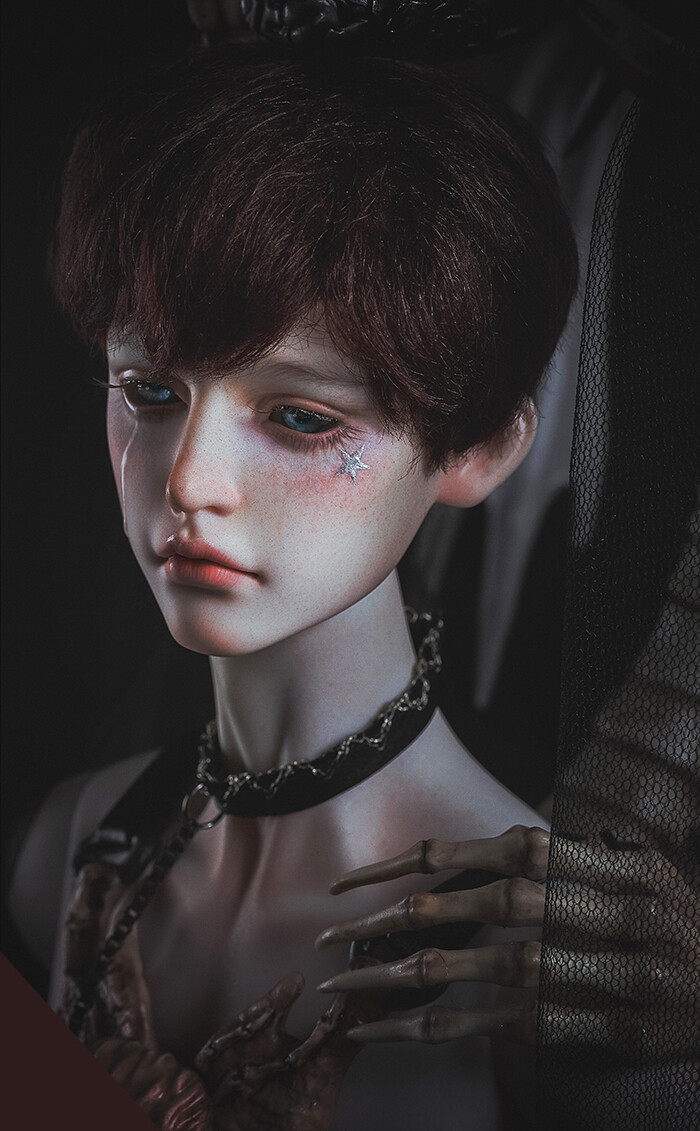 charmdoll cd bjd sd 娃娃 人偶 背后灵jonasson/aaron