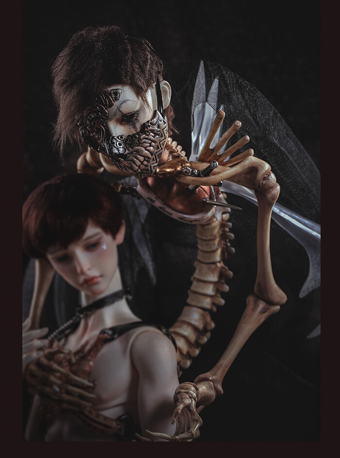 charmdoll cd bjd sd 娃娃 人偶 背后灵jonasson/aaron