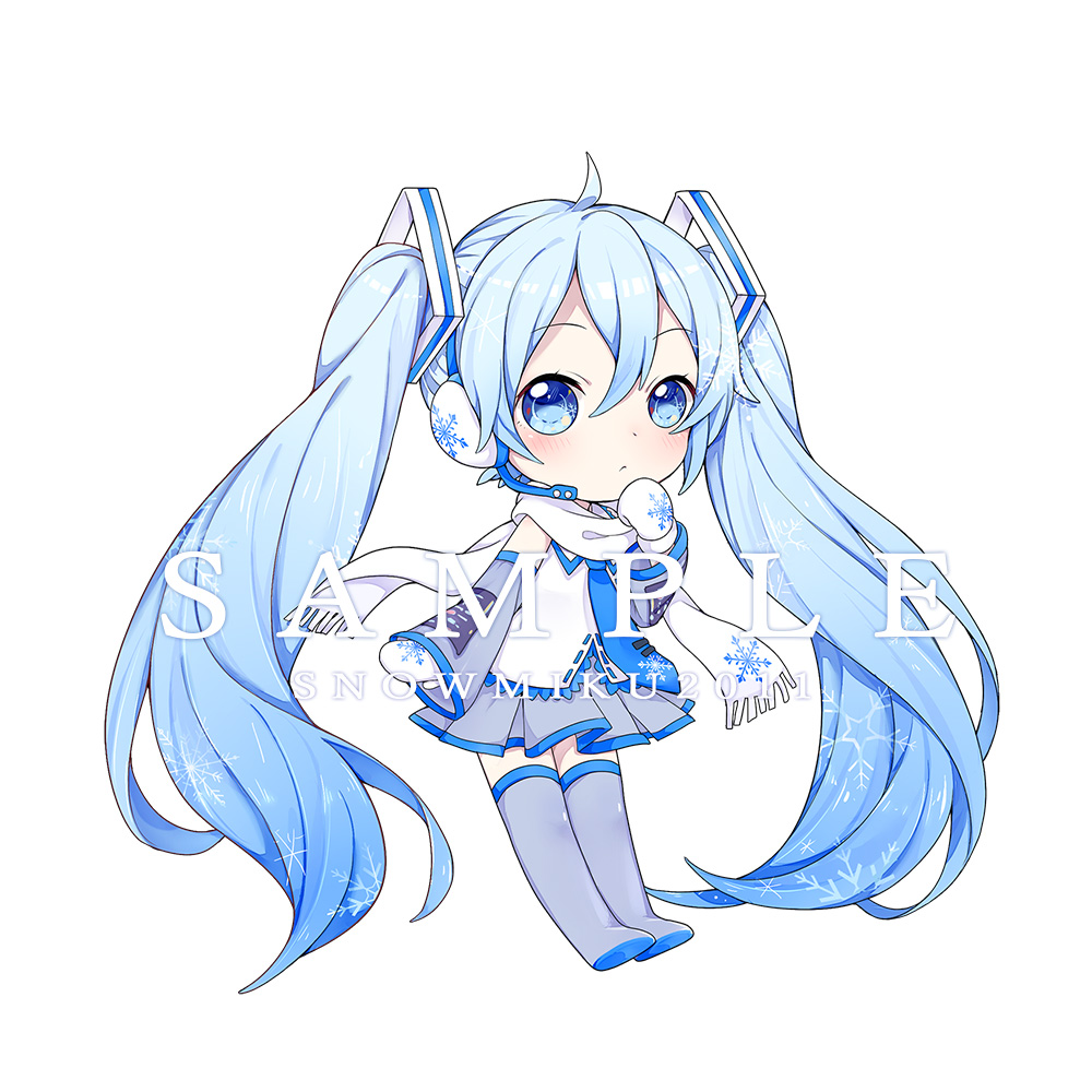 vocaloid 初音未来 雪未来系列(2011-2018)绘师:西名◇にしな(pixiv