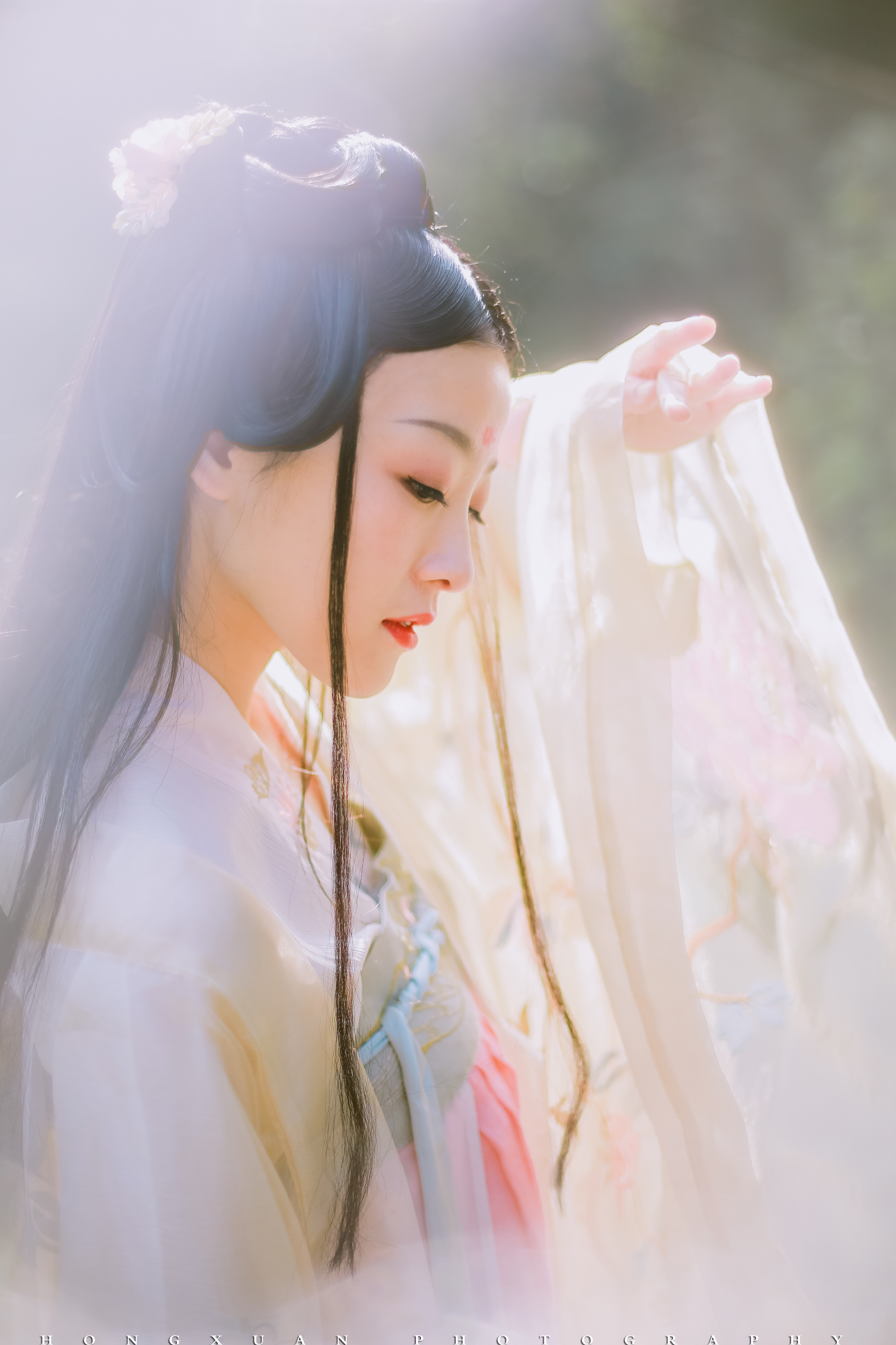 温柔地似一朵桃花