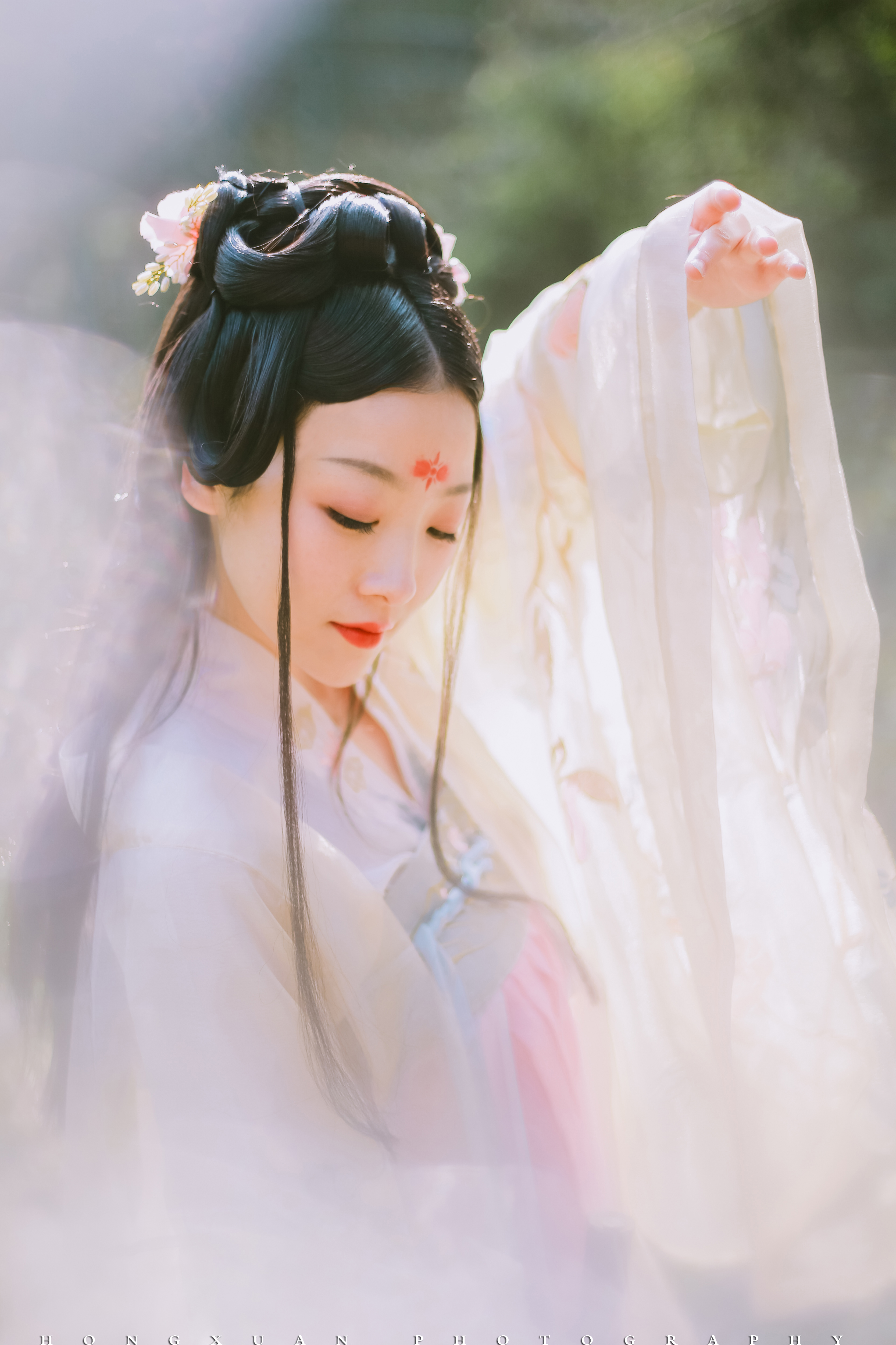 温柔地似一朵桃花