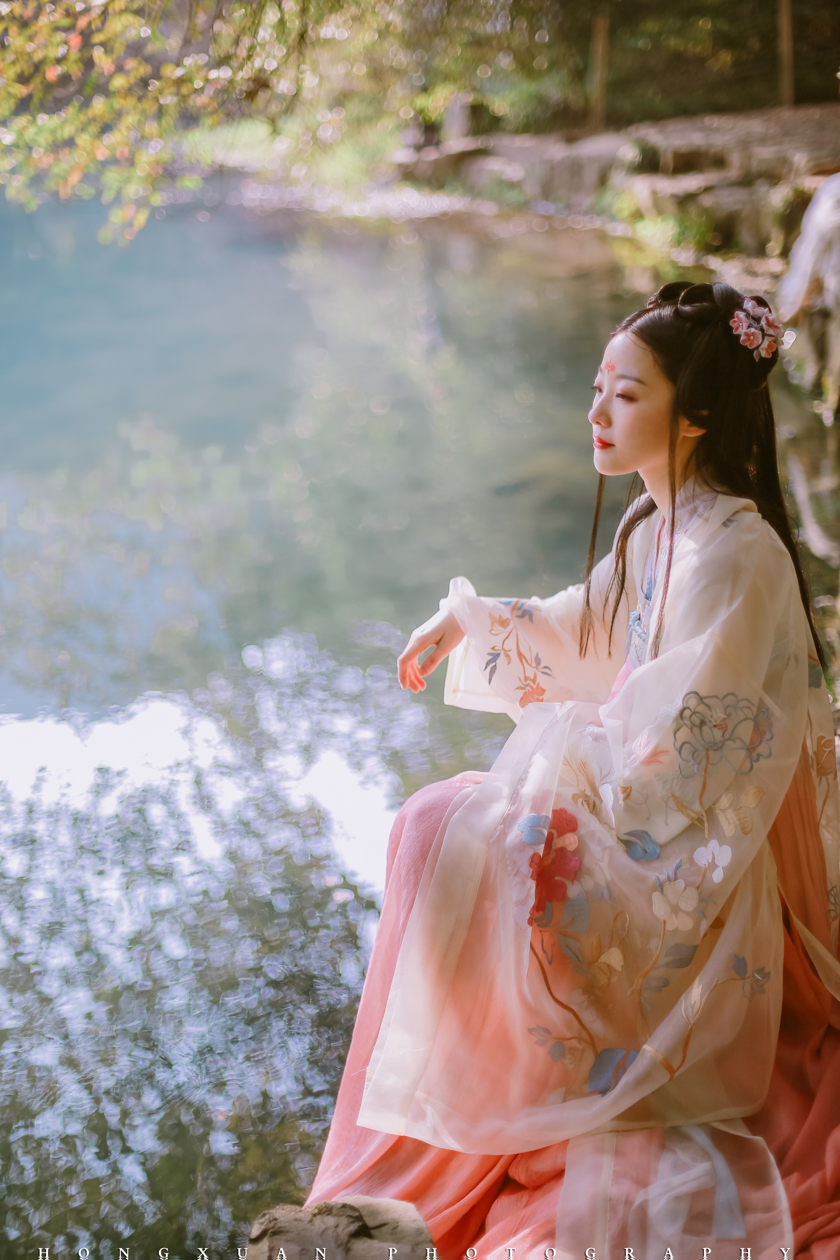 温柔地似一朵桃花