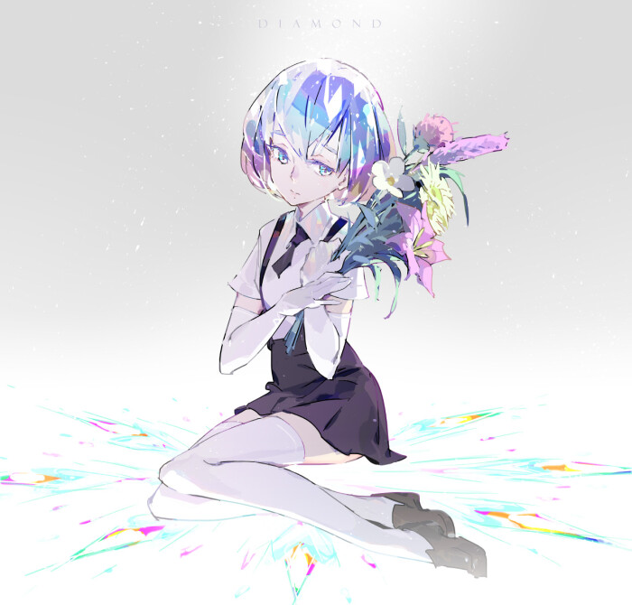 宝石之国 绘师:天之火(pixiv id=295806)本作品pixiv id= 67860715