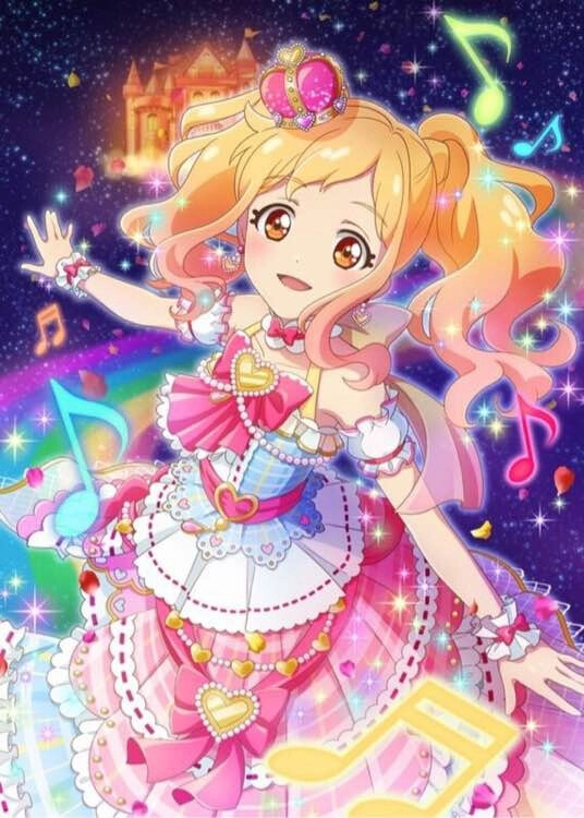 偶像活动 虹野梦 photo on stage pr等级卡片