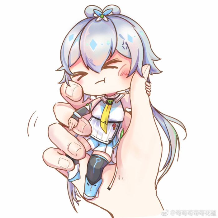 洛天依,q版