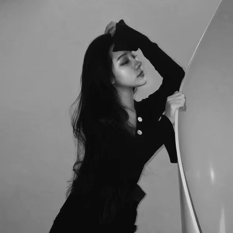 复古御姐女生头像 
