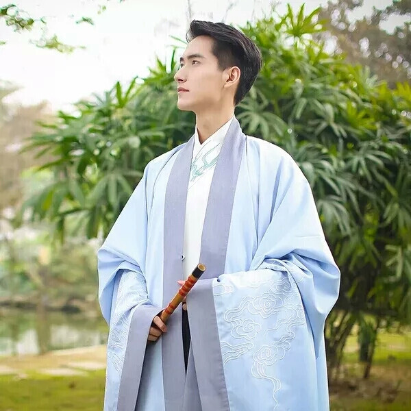 淡辉夕颜,公子如玉,是你执一把青伞,为我许下一世长安)古风真人男头 