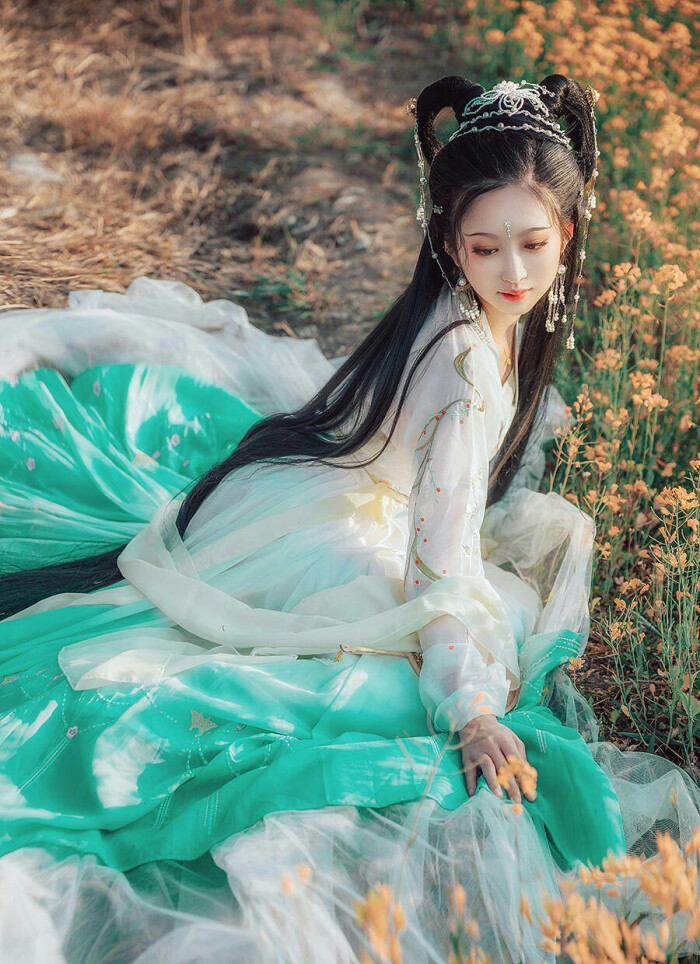 倾国倾城貌!惊为天下人!古风真人女头乛陌羽柔