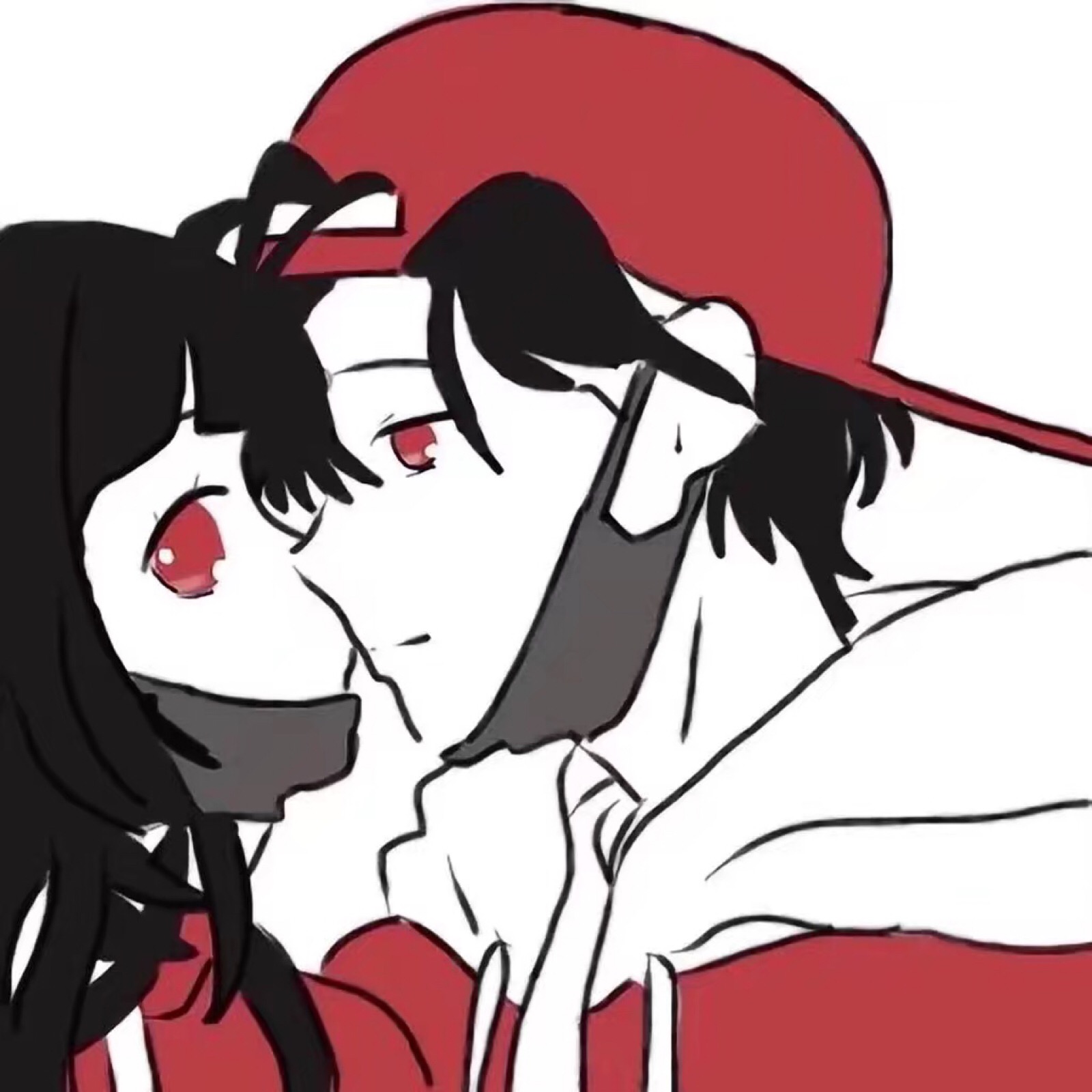 by 颜艺少女鹿qvq 情侣头像 动漫情头 二次元の 卡通头像 cp 图源网络