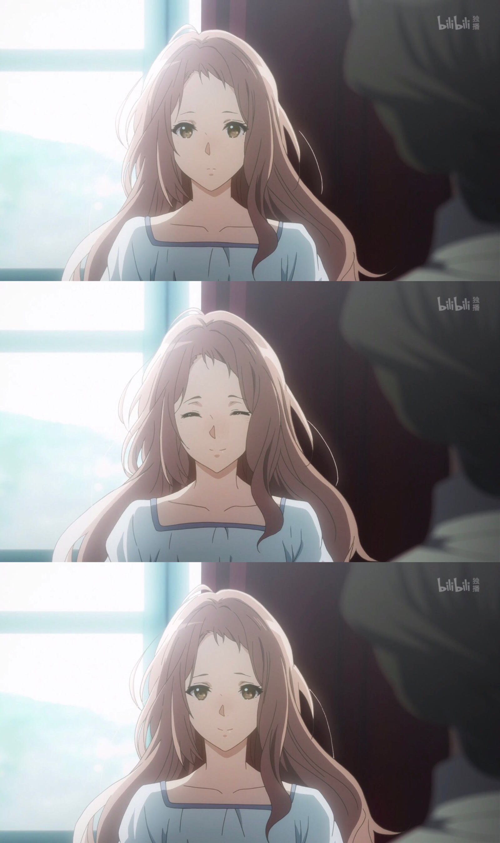 壁纸 手机锁屏壁纸 紫罗兰永恒花园 有水印介意勿取