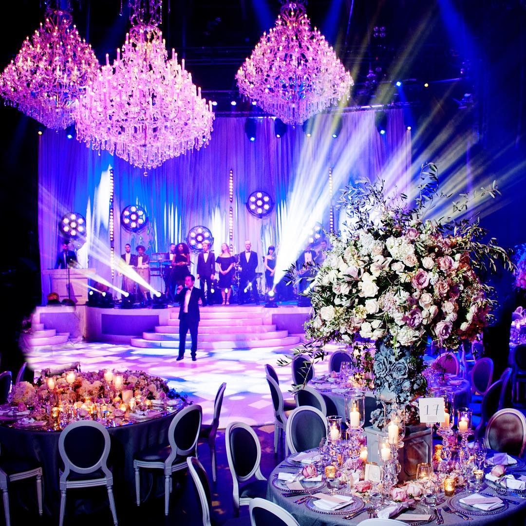 宴会花艺场景布置