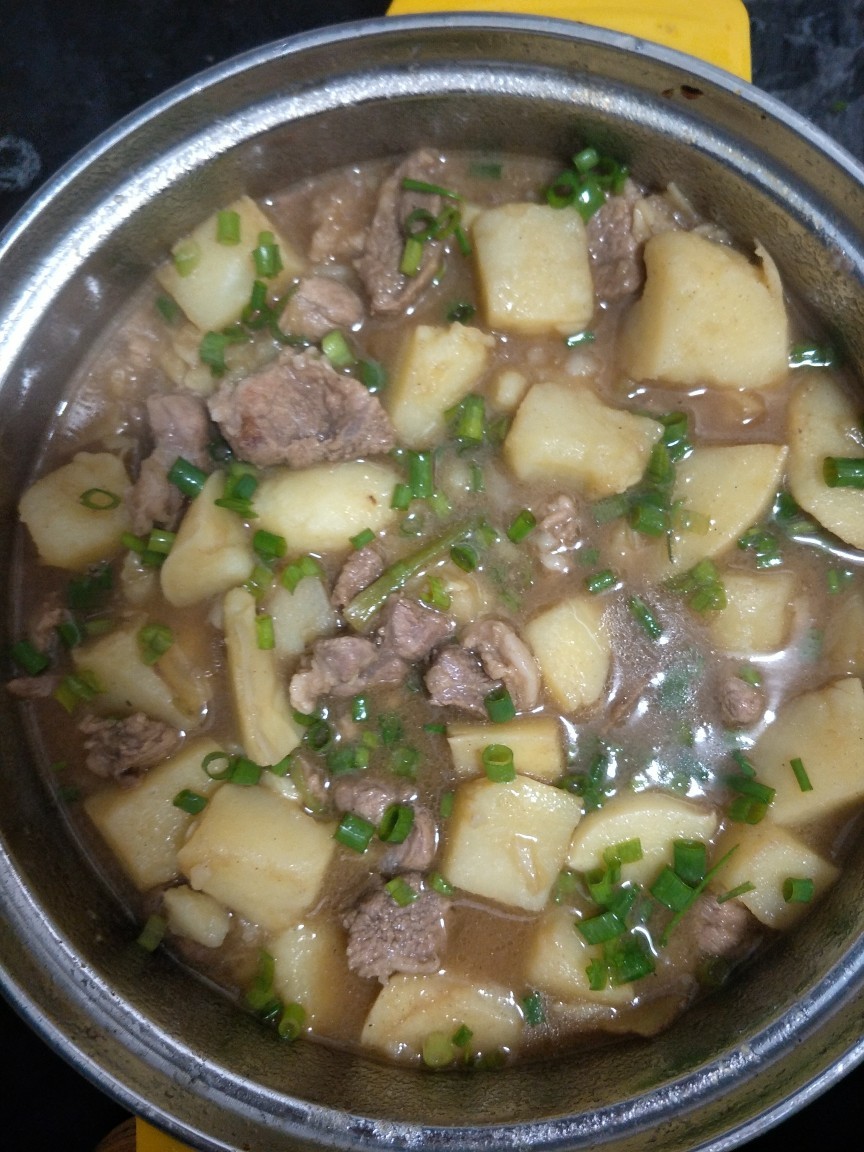 胡狗子做的土豆炖肉