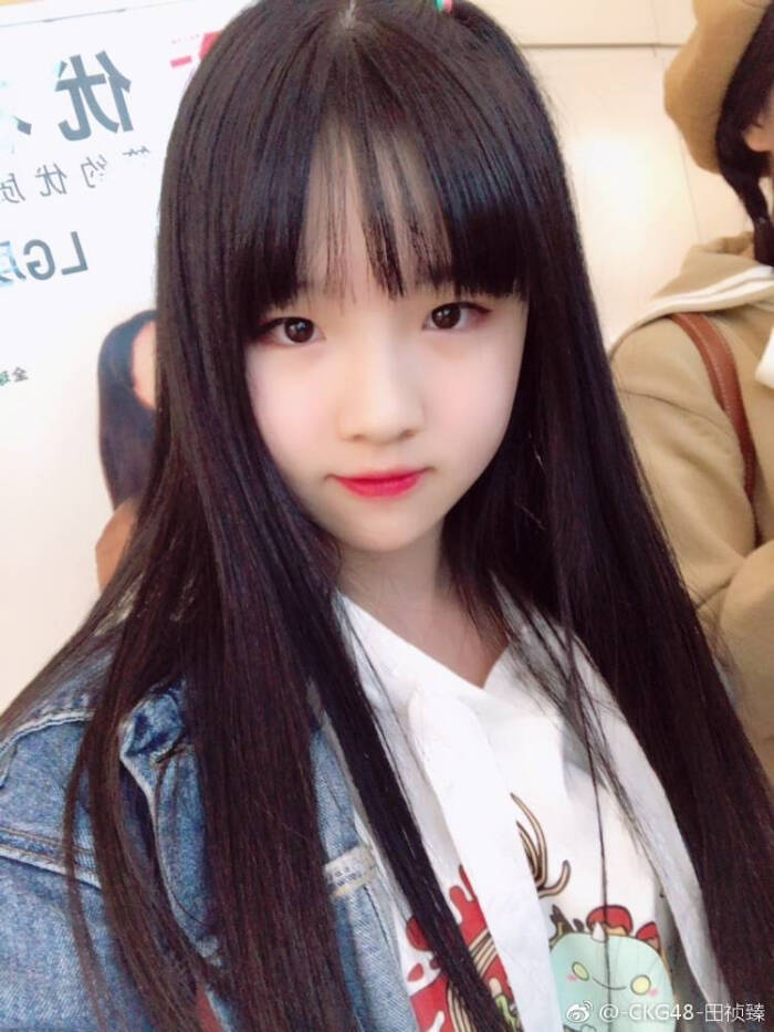 ckg48 team k 重庆一期生 田祯臻