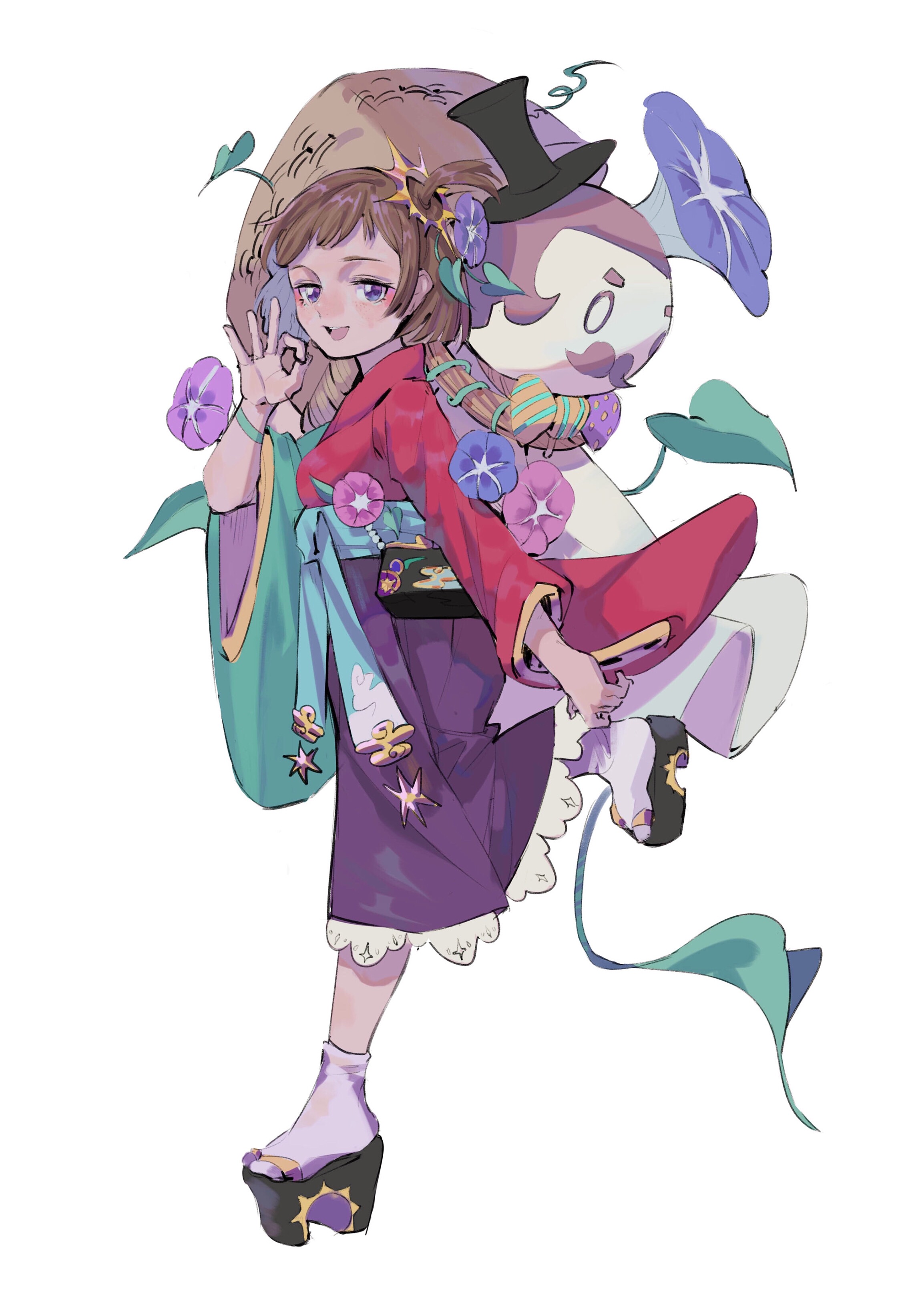 阴阳师绘图:kevin斯基;日和坊-朝颜未央