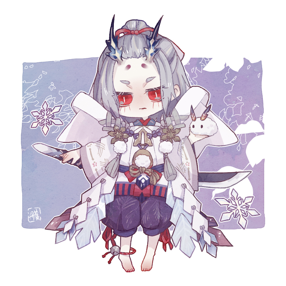 【阴阳师】lofter画师,雪童子皮肤,id=雘雘子