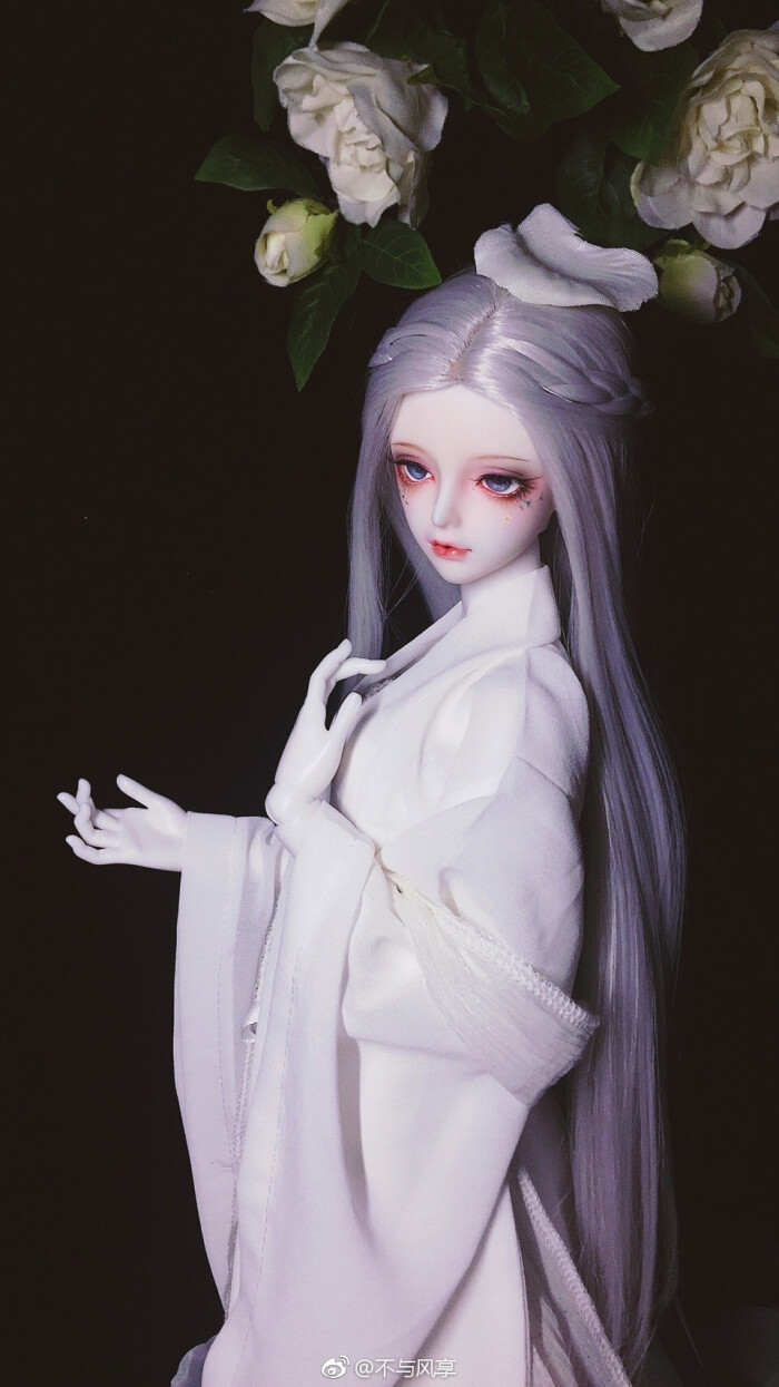 古风美人 sd娃娃 bjd 玩具 人偶 壁纸 萌物