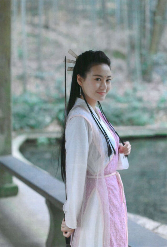 定制 倚天屠龙记周芷若cosplay服装三姜cosplay服装店
