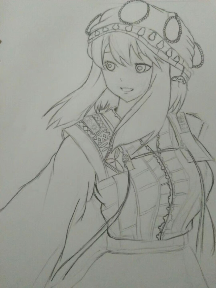 狐妖小红娘 狐妖迷 自己找图片画的!