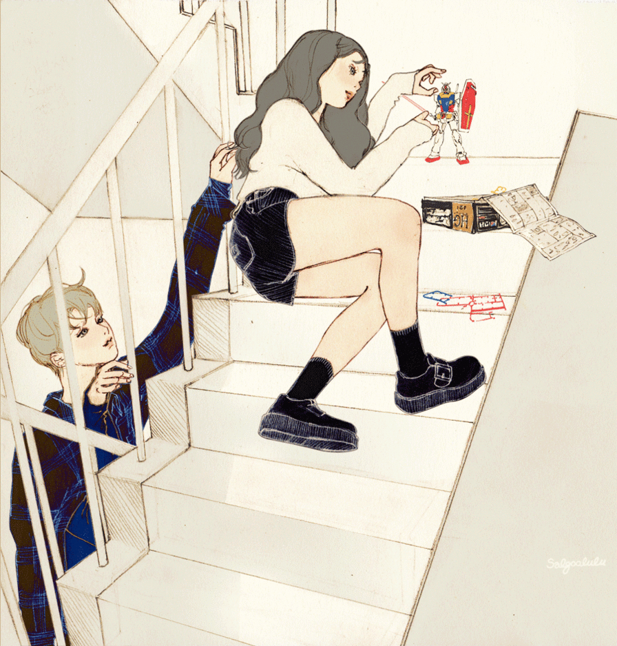 韩国插画师:salgoo