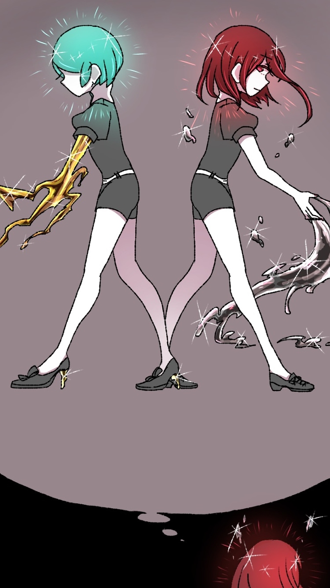 宝石之国 脆皮组 辰砂 磷叶石 法斯