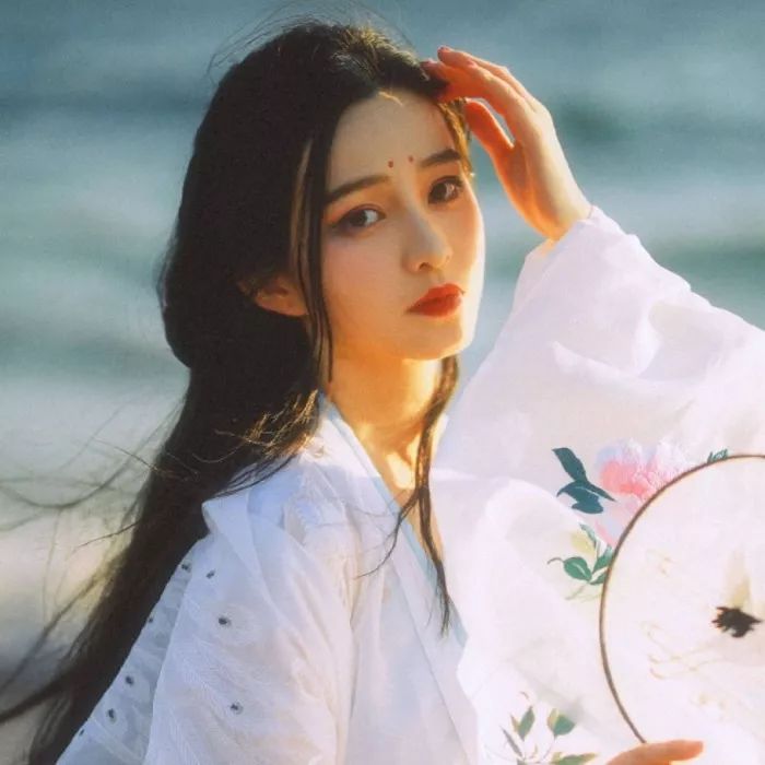 古风 真人 汉服 女头