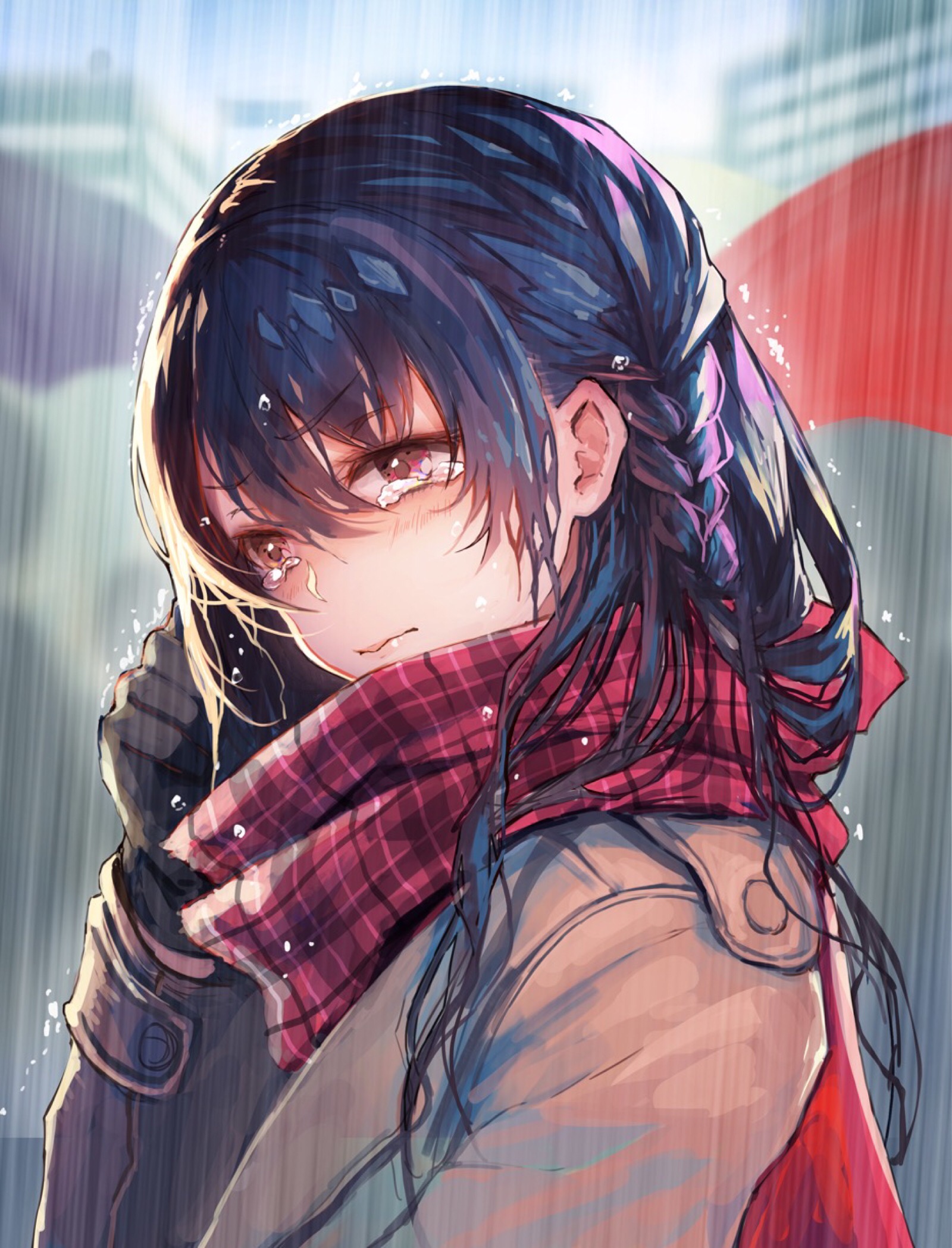 泣颜 二次元 pixiv