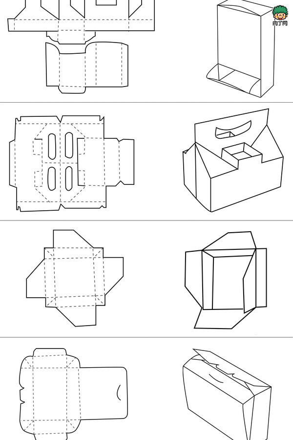 纸箱手工制作图解图片