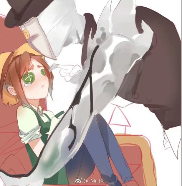 第五人格 #第五人格# #杰克x园丁# 屠夫:再拆我椅子,我就送你上天,懂
