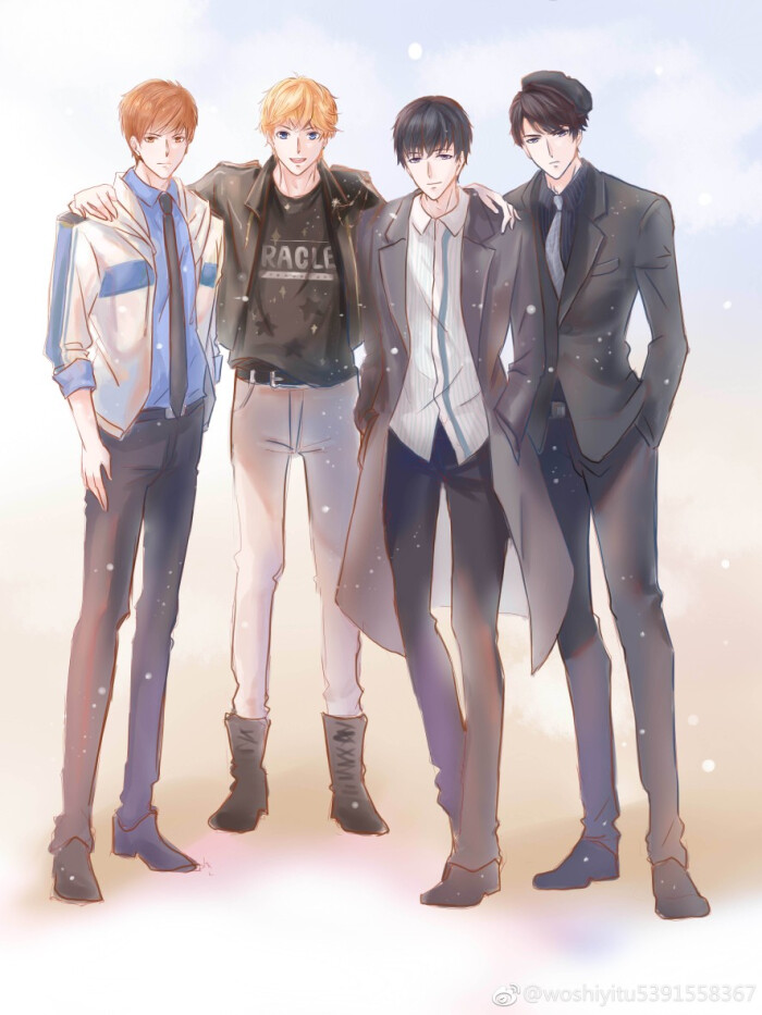 恋与制作人全家福 声优梗