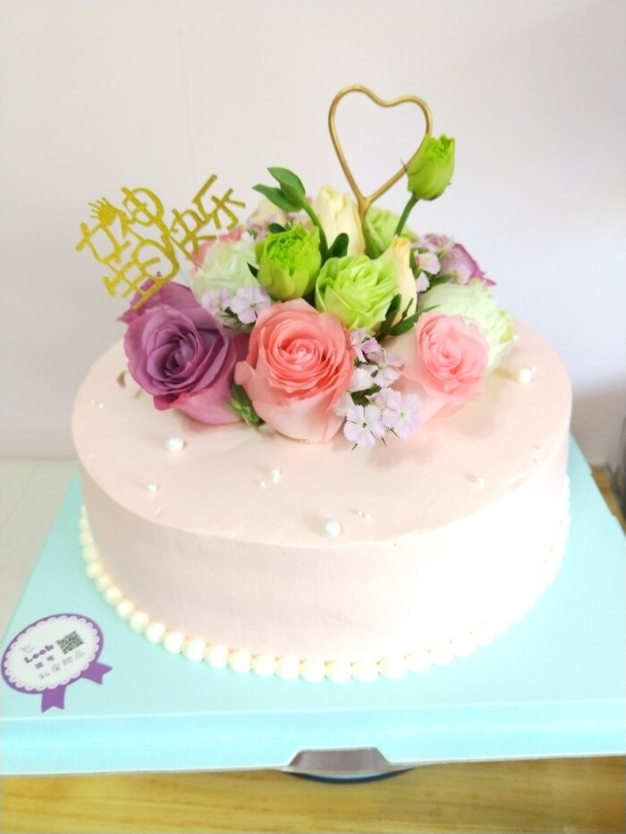 鲜花蛋糕