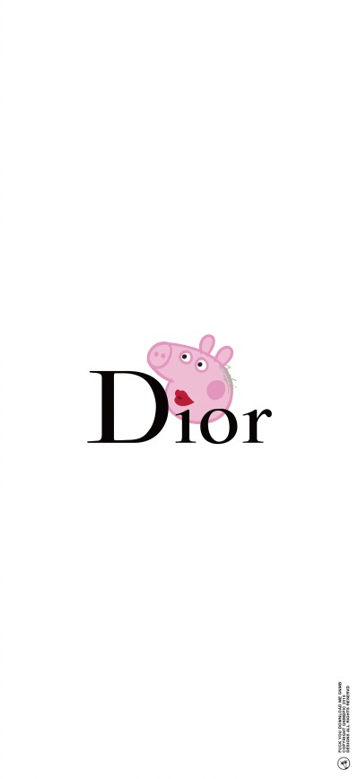 壁纸小猪佩奇 dior